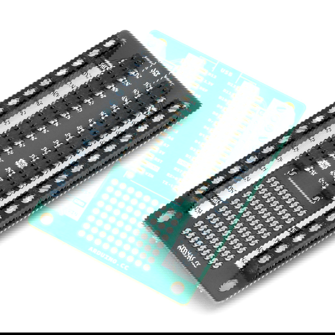 Nano Screw Terminal Adapter - złącza śrubowe - nakładka do Arduino Nano - Arduino ASX00037